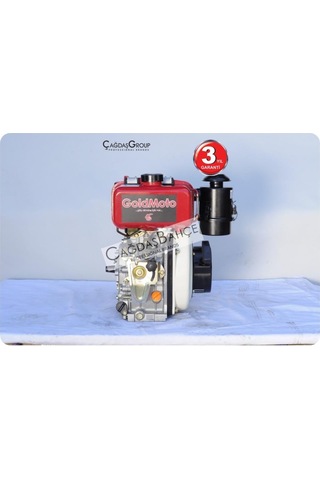 Goldmoto Gm170Fe-C Dizel Motor 5 Hp Marşlı Krank Mili Kamalı