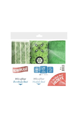 Çok Amaçlı Mikrofiber Temizlik Bezi 3&apos Lü Ekonomik Paket, Yağ & Kir Sökücü, İz Bırakmaz, Ekstra Emici, Hızlı Kuruyan Mikrofiber Temizlik Bezi, Mutfak, Banyo, Ofis, Kafe, Otel, Mağaza, Araba 0