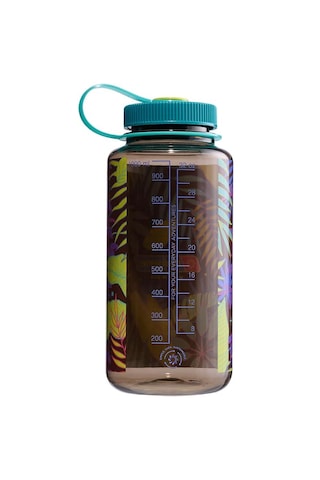 Nalgene Wide Mouth 32 Oz Suluk Matara 1 Litre Botanical Ferns