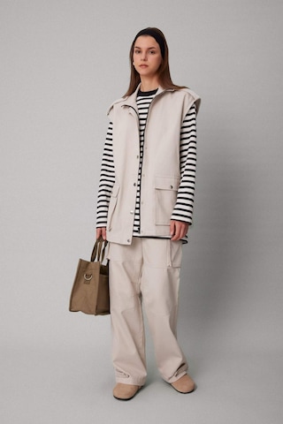 DeFacto Kargo Cepli Basic Düz Gabardin Pantolon C1670AX24SPBG106 Bej