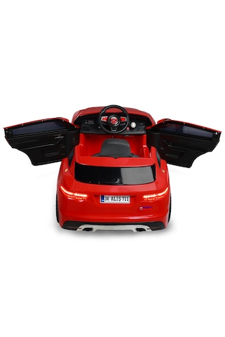 Freebebek Jaguar 12 Volt Kumandalı Akülü Araba Kırmızı