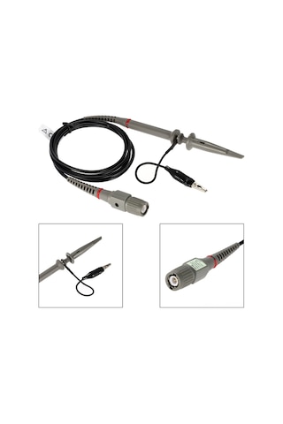 Hantek Max.600v Dc Pik Ac X1 X10 60mhz 10mω Osiloskop Klip Prob Aksesuarları İle Birlikte
