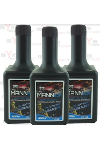 Mannbor İçerikli Enjektör Pompa Temizleyici 250Ml 3Lü