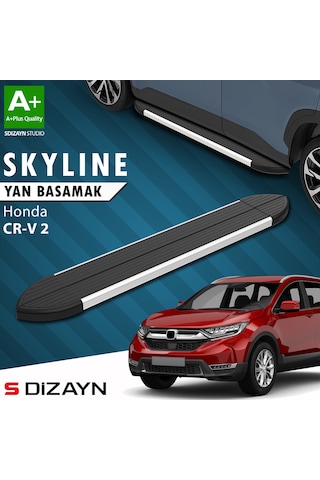 S-dizayn Honda Cr-v 5 Skyline Aluminyum Yan Basamak 173 Cm 2018-2022 A+ Kalite
