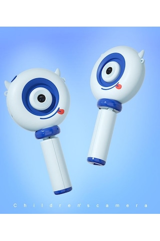 Torima S8 Taşınabilir 1080p Dijital Video Kayıt Fotoğraf Çocuk Kamerası 2.0 Inç Ips Ekran Mavi