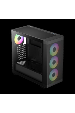 Gamdıas Athena M3, 850w, 80+ Bronze, Tempered Glass, Type-c, Mesh Ön Panel, Argb, Atx, Gamıng Kasa