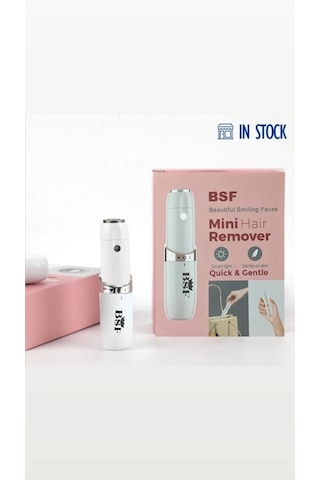 BSF Beautiful Smiling Faces Ls-01 Mini Face Yüz Tüy Alma Tıraş Makinesi Temizleme Fırçası