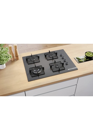 Bosch POH7C9P30O Sert Cam Ankastre Ocak