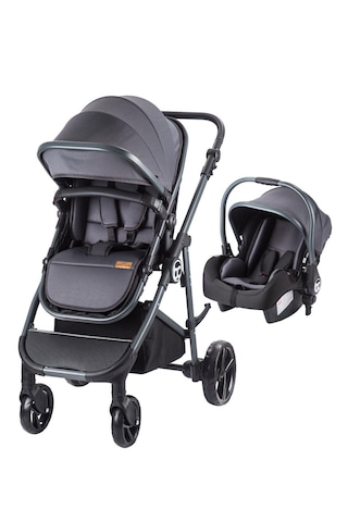 Babycare Bc305 Zeta Travel Sistem Bebek Arabası Gri