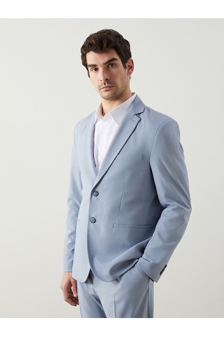 Lcw Busıness Mavi Dar Kalıp Erkek Blazer Ceket