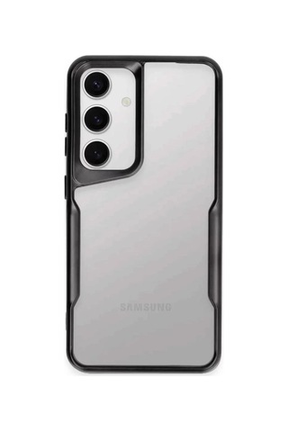 Samsung Galaxy UyumluS25 Kılıf Boyi Silikon Kapak - Siyah Çok Renkli