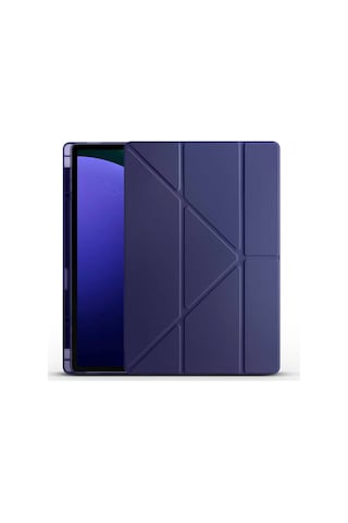 Teleplus Samsung Galaxy Uyumlu Tab S9 Ultra Sm-x910 Kılıf Trifolding Standlı Kalemlikli Kapak Rd3 Kapaklı Kılıf