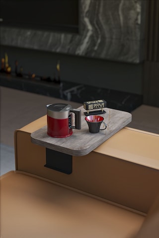 Yan Sehpa Ayarlanabilir Tepsi Dikdörtgen Dekoratif Modern Yatay Dikey Koltuk Sehpası Gordion Gordion