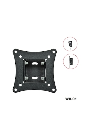Tarix Wb-01 Kademeli Sabit Tv/monitör Askı Aparatı 19"-27"