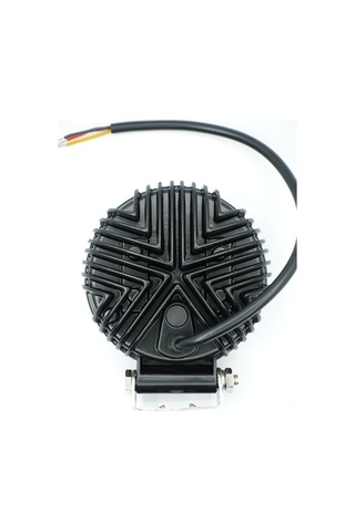Beyaz Işık 24 Watt Siyah Yuvarlak Off Road Lambası