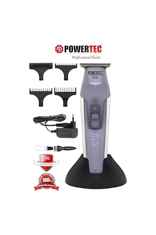 Powertec TR-758 Profesyonel Saç ve Sakal Kesme Makinesi