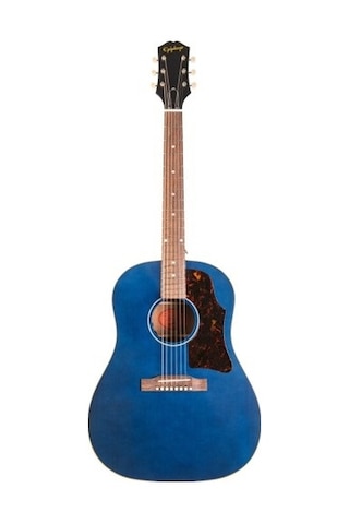 Epiphone J-45 Elektro Akustik Gitar Aged Viper Blue