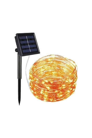 Ally Solar Güneş Enerjili Dış Bahçe Aydınlatma Su Geçirmez Led 10m- 5775 Renkli