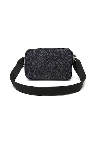 Smart Bags Günlük Küçük Boy Su Geçirmez Hafif Krınkıl Kumaş Kadın Omuz Çantası Puantiye Siyah