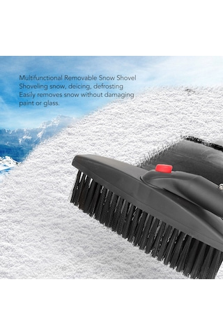 Hangfox 3'lü Çalışma Prensibi İle Geri Çekilebilir Ve Çevrilebilir, Pas Koruyucu Paslanmaz Çelik Oto Kış Çıkarıcı, Hafif Ve Taşınabilir Sekerleme Aleti