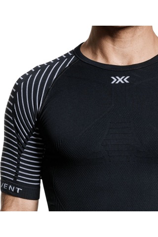 X-bıonıc X-bionic Invent 4.0 Lt Shirt Sh Sl Erkek Siyah Koşu Tişört 30077 SIYAH