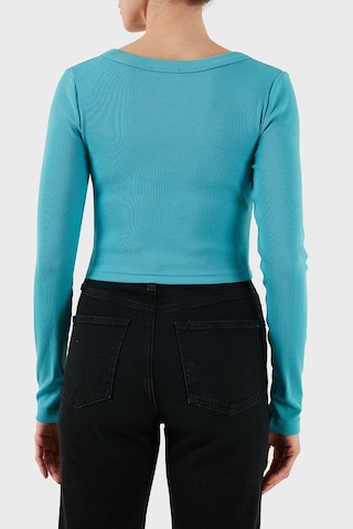 Calvin Klein Bayan Hırka Lv047c204g Xeg Turkuaz Turkuaz