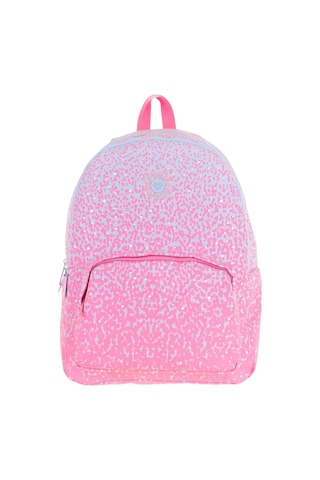 Kaukko Dots Kız Çocuk Üç Bölmeli İlkokul Ve Ortaokul Çantası - Pembe Nokta Desenli - K1803 Pembe
