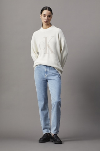Calvin Klein Jeans Kadın Kazak J20j224799 Beige