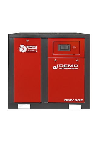Demr Kompresör DMV30E 30HP İnvertörlü Vidalı Hava Kompresörü