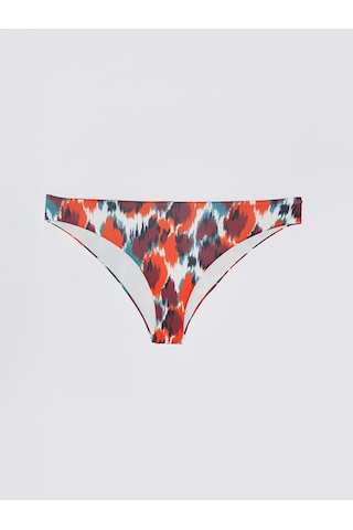 Lcw Dream Kahverengi Desenli Kadın Brazilian Bikini Alt