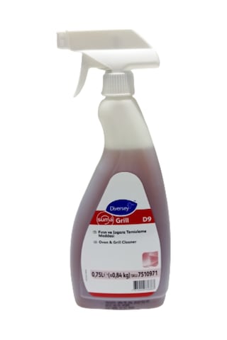 Diversey Suma Grill D9 Ağır Yağ Çözücü Sprey Başlıklı Fırın Temizleyici 750 ML Diversey Suma Grill D9 Ağır Yağ Çözücü Sprey Başlıklı Fırın Temizleyici 750 ML