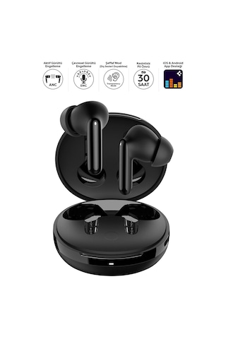 Spigen ASD07886 Audio SA - TW S10 Anc Bluetooth 5.3 Kulak İçi Kulaklık