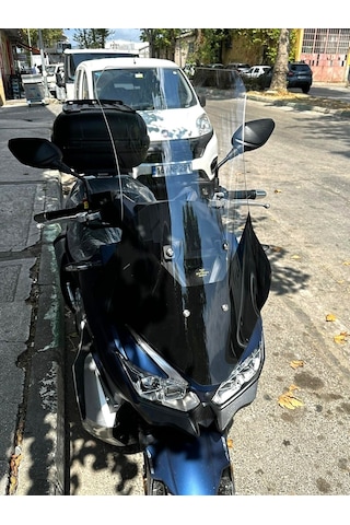 Motocam Rks Blade 350 Ön Cam 2023-2026 Model 75cm Şeffaf Renkli 4mm Uzun