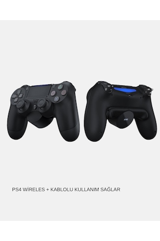 Bluetooth Oyun Kolu - Titreşimli Ps4 Steam Pc Mobil Ve Tablet Uyumlu
