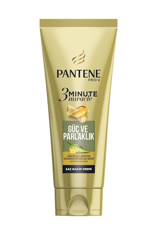 Pantene 3 Minute Miracle Güç ve Parlaklık Saç Bakım Kremi 200 ML