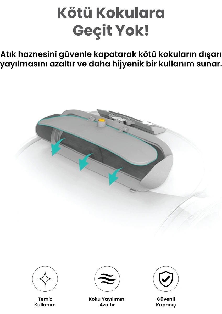 Smartpaw Nova Kedi Tuvaleti Çöp Poşet Kapağı