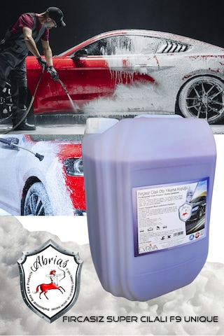 Fırçasız Cilalı Oto Yıkama Şampuanı F9 Unique 20 L