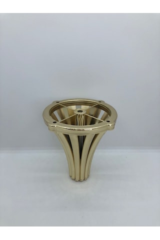 PLASTİK. 12 cm GOLD KAPLAMA, KOLTUK,MOBİLYA,ÜNİTE AYAĞI (4 ADET)