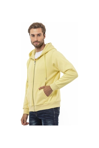 Cipo & Baxx Cl556 Erkek Basic Zip Sweatshirt 001