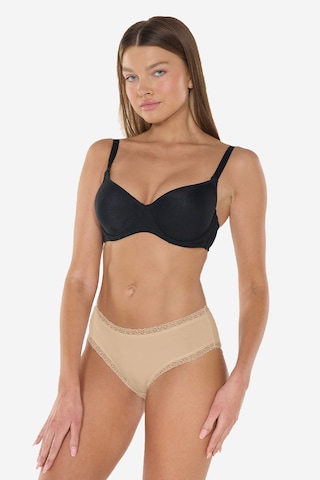 Malabadi Kadın Ten Rengi 2 Li Paket Extra Yumuşak Micro Modal Dantelli Slip Külot 700