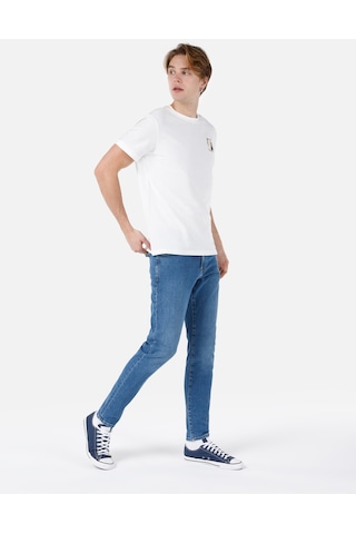 Colin's Colins 041 Danny Dar Kesim Düşük Bel Düz Paça Mavi Jean Erkek Pantolon Cl1068872 DENİM