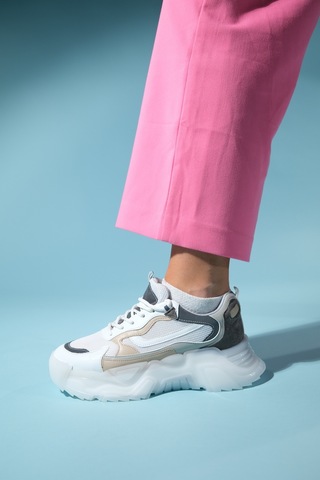 Luvishoes Opole Beyaz Multi Kadın Spor Ayakkabı Beyaz