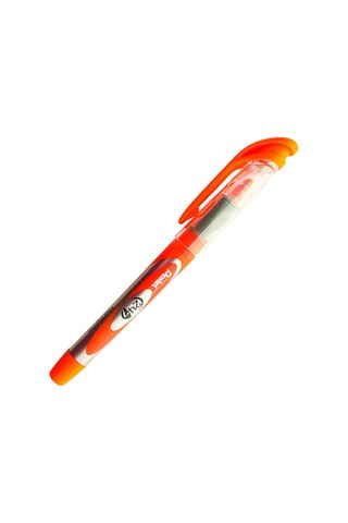 Pentel Highlighter Likit Mürekkepli, Şeffaf Gövdeli Fosforlu Kalem, Turuncu Genel