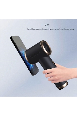 Amigaelegant 135000pa Mini Taşınabilir Kablosuz Araba Elektrikli Süpürgesi Ev Aletleri İçin