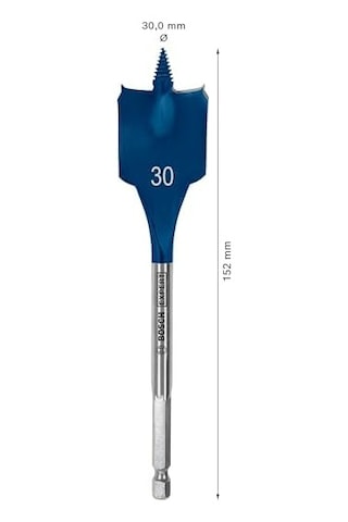 Professional 1x Expert Self Cut Speed Yaprak Delme Uçları Yumuşak Ahşap, Sunta, Ø 30,00 Mm, Aksesuar Döner Matkap/vidalamalar, Darbeli Matkap/vidalama