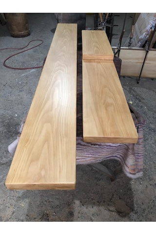 Bintaşmobilya Kütük Raf 200X25.Cm