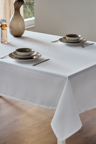 Grade Masa Örtüsü 140x240cm - Beyaz