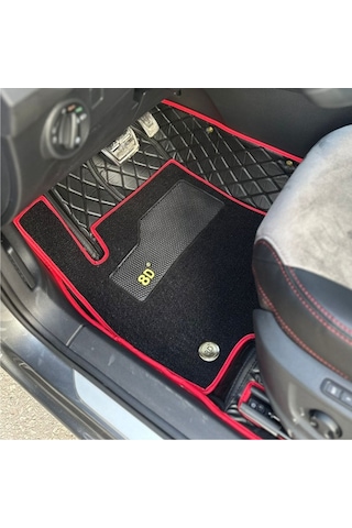 Seat Ateca Aracına Özel 8d Çift Katmanlı Havuzlu Paspas Takımı