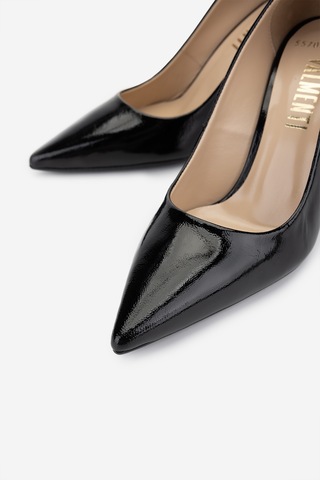 Valmenti Kadın Hakiki Deri Siyah Rugan Topuklu Ayakkabı 492 55700 Bn Ayk Y25 Sıyah Rgn Siyah Rugan