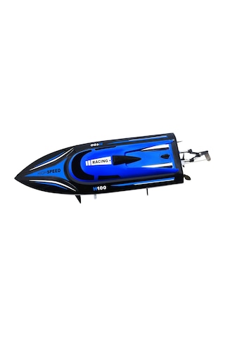 H100 Rc Hız Teknesi Su Geçirmez Yüksek Hızlı 35 Cm Mavi Renk